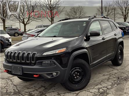 2018 Jeep Cherokee Trailhawk (Stk: 11-25722A) in Barrie - Image 1 of 17