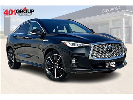 2022 Infiniti QX55 Sensory (Stk: 1037BMU) in Owen Sound - Image 1 of 33