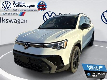 2025 Volkswagen Taos Comfortline Black Edition (Stk: V2583) in Sarnia - Image 1 of 24