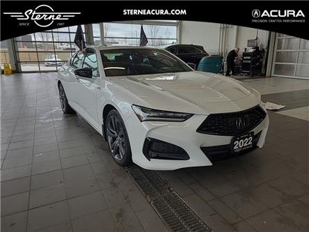 2022 Acura TLX SH-AWD A-Spec | CarPlay | NAVI (One Owner) (Stk: P3306) in Aurora - Image 1 of 27