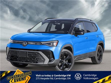 2025 Volkswagen Taos Comfortline Black Edition (Stk: 251051) in Cambridge - Image 1 of 21