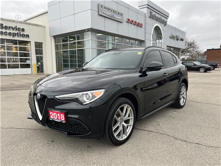 2018 Alfa Romeo Stelvio ti (Stk: 24-125B) in Tillsonburg - Image 1 of 21