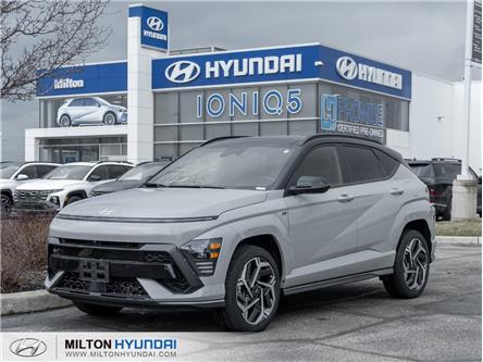 2025 Hyundai Kona 1.6T N Line Ultimate w/Two-Tone Roof (Stk: 193162) in Milton - Image 1 of 28