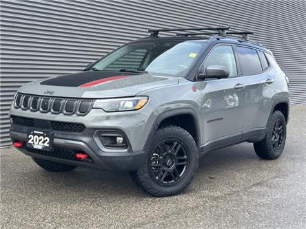 2022 Jeep Compass Trailhawk (Stk: U10825) in London - Image 1 of 34
