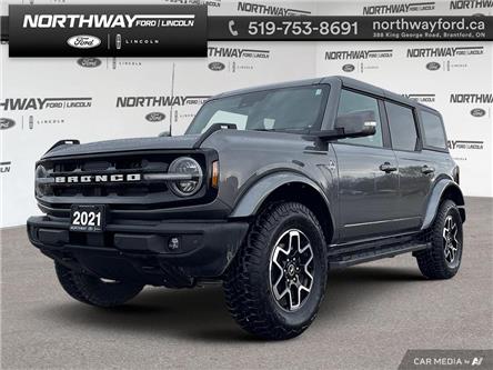 2021 Ford Bronco Outer Banks (Stk: P11577) in Brantford - Image 1 of 23