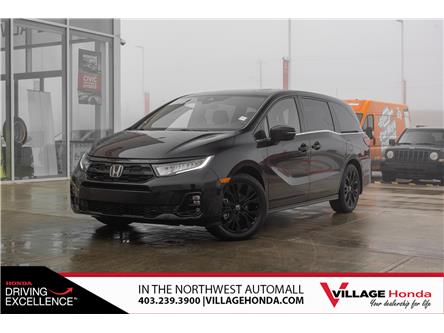 2025 Honda Odyssey Black Edition (Stk: VQ0298SS) in Calgary - Image 1 of 42