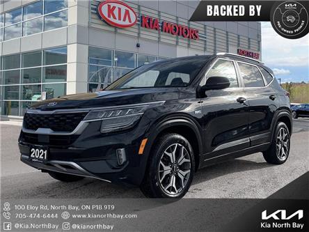 2021 Kia Seltos EX Premium (Stk: 25-142A) in North Bay - Image 1 of 24