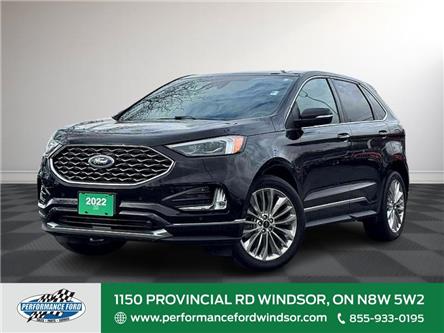 2022 Ford Edge Titanium (Stk: PR49528B) in Windsor - Image 1 of 28