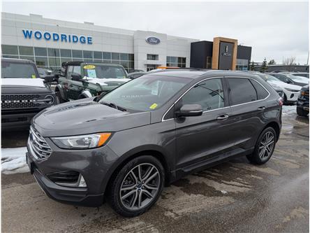 2020 Ford Edge Titanium (Stk: S-1144A) in Calgary - Image 1 of 28