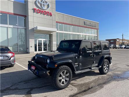 2015 Jeep Wrangler Unlimited Sahara (Stk: 528385A) in Woodstock - Image 1 of 9