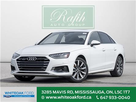 2021 Audi A4 40 Komfort (Stk: P0691) in Mississauga - Image 1 of 27