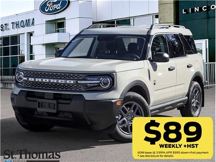 2025 Ford Bronco Sport Big Bend (Stk: S5341) in St. Thomas - Image 1 of 11