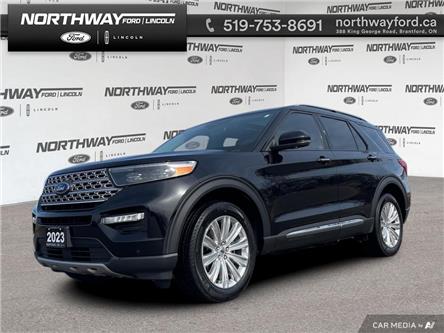 2023 Ford Explorer Limited (Stk: 4F11805A) in Brantford - Image 1 of 23
