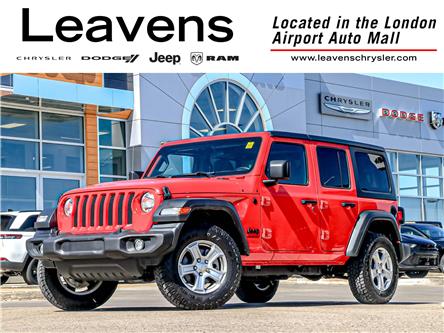 2023 Jeep Wrangler Sport (Stk: 15-U0939) in London - Image 1 of 26
