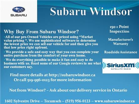 2025 Subaru Crosstrek Touring (Stk: 165153) in Tecumseh - Image 1 of 22