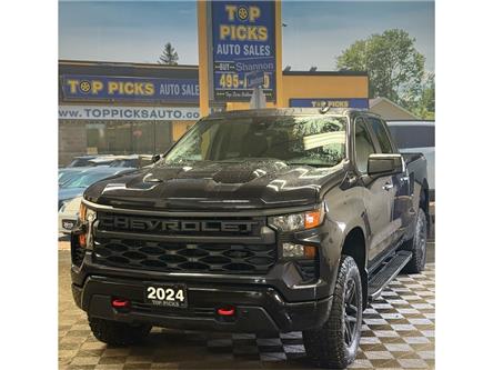 2024 Chevrolet Silverado 1500 Custom Trail Boss (Stk: 360618) in NORTH BAY - Image 1 of 30