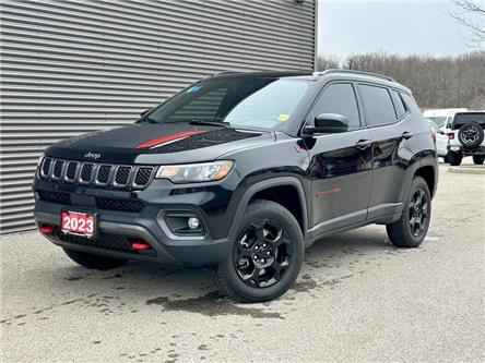 2023 Jeep Compass Trailhawk (Stk: UP10850) in London - Image 1 of 32