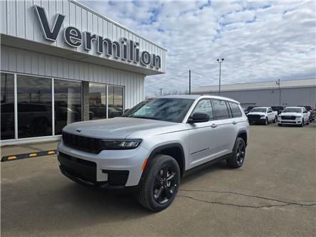 2025 Jeep Grand Cherokee L Laredo (Stk: 25GH4087) in Vermilion - Image 1 of 24