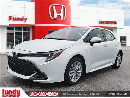 2024 Toyota Corolla Hatchback Base (Stk: N225079AA) in Saint John - Image 1 of 27