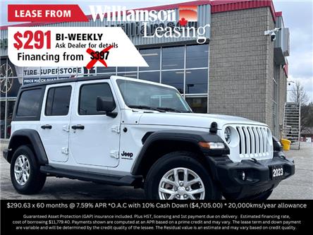 2023 Jeep Wrangler Sport (Stk: W8925) in Uxbridge - Image 1 of 9