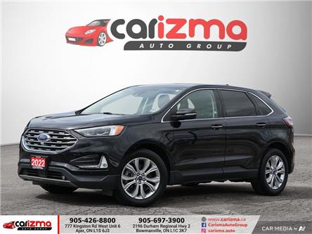 2022 Ford Edge Titanium (Stk: J1477) in Ajax - Image 1 of 30