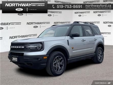2022 Ford Bronco Sport Badlands (Stk: P11539B) in Brantford - Image 1 of 23