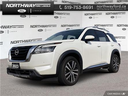 2023 Nissan Pathfinder Platinum (Stk: P11523) in Brantford - Image 1 of 24