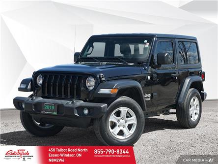 2019 Jeep Wrangler Sport (Stk: 62410) in Essex-Windsor - Image 1 of 31