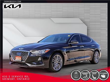 2021 Genesis G70 2.0T Elite AWD (Stk: U3064) in Grimsby - Image 1 of 15