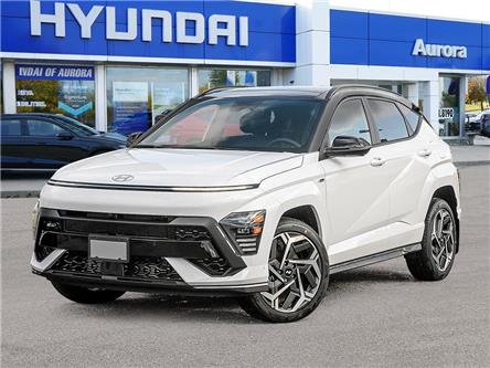 2025 Hyundai Kona 1.6T N Line Ultimate w/Two-Tone Roof (Stk: 26T1279) in Aurora - Image 1 of 22