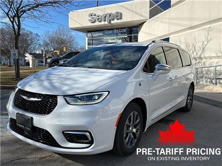 2024 Chrysler Pacifica Hybrid Pinnacle (Stk: 24-0101) in Toronto - Image 1 of 16