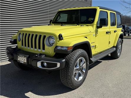 2023 Jeep Wrangler Sahara (Stk: U10895) in London - Image 1 of 17