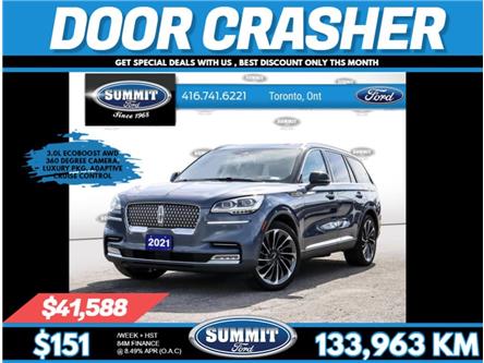 2021 Lincoln Aviator Reserve (Stk: P23462) in Toronto - Image 1 of 24
