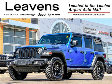 2022 Jeep Wrangler Unlimited Sport (Stk: 15-U0943) in London - Image 1 of 27