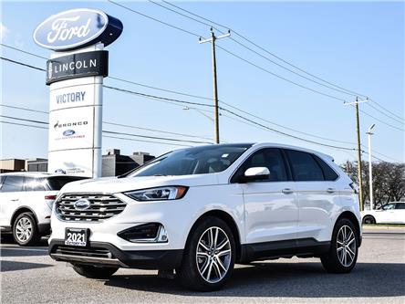 2021 Ford Edge Titanium (Stk: VF00323R) in Chatham - Image 1 of 31
