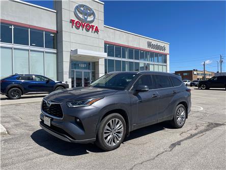 2024 Toyota Highlander Hybrid Limited (Stk: 505603A) in Woodstock - Image 1 of 5
