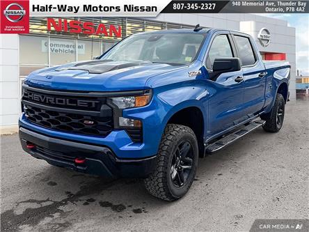 2023 Chevrolet Silverado 1500 Custom Trail Boss (Stk: AU5671) in Thunder Bay - Image 1 of 25