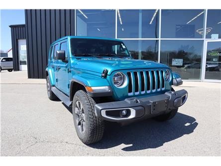 2019 Jeep Wrangler Unlimited Sahara (Stk: 25-077A) in Ingersoll - Image 1 of 13