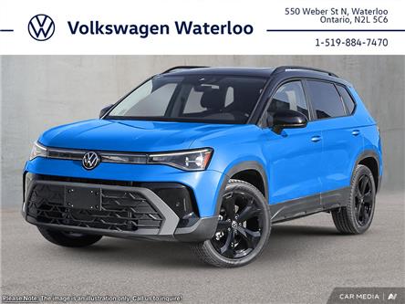 2025 Volkswagen Taos Comfortline Black Edition (Stk: TA1525) in Waterloo - Image 1 of 24