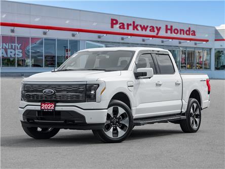 2022 Ford F-150 Lightning Platinum (Stk: 23U12082A) in North York - Image 1 of 34