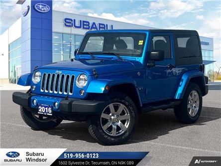 2016 Jeep Wrangler Sahara (Stk: P0535) in Tecumseh - Image 1 of 26