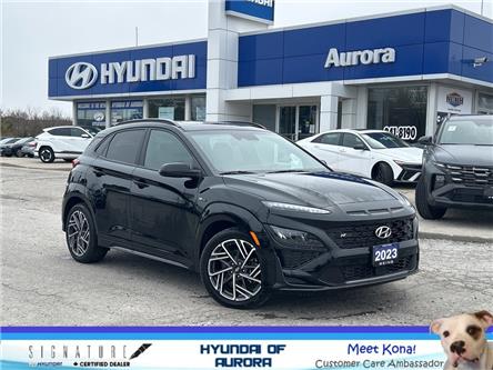 2023 Hyundai Kona 1.6T N Line w/Ultimate Package (Stk: 26U1103) in Aurora - Image 1 of 20