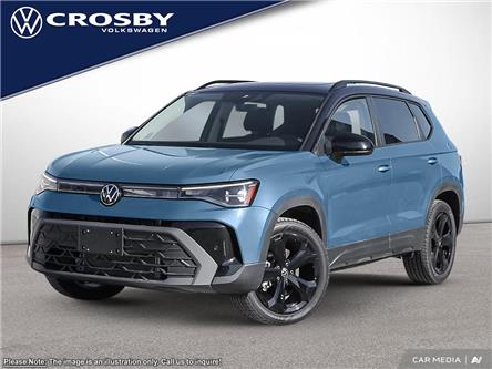 2025 Volkswagen Taos Comfortline Black Edition (Stk: TA1719) in Kitchener - Image 1 of 25