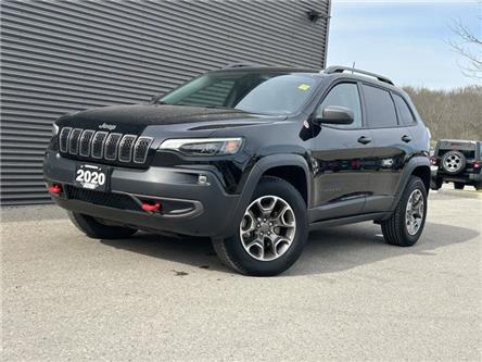 2020 Jeep Cherokee Trailhawk (Stk: 25027B) in London - Image 1 of 28
