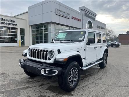 2025 Jeep Wrangler Sahara (Stk: 25-085) in Tillsonburg - Image 1 of 26