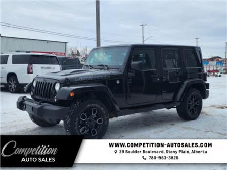 2017 Jeep Wrangler Unlimited Sahara (Stk: B5514) in Stony Plain - Image 1 of 40