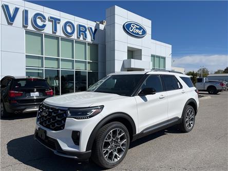 2025 Ford Explorer Platinum (Stk: VFEX00870) in Chatham - Image 1 of 21