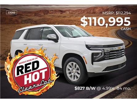 2025 Chevrolet Tahoe Premier (Stk: S1093) in Watrous - Image 1 of 47