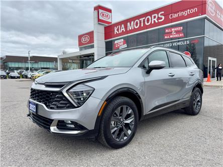 2023 Kia Sportage Hybrid SX w/Red Interior (Stk: 4-25123A) in Bowmanville - Image 1 of 44