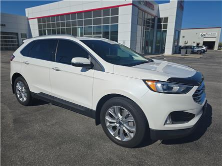 2021 Ford Edge Titanium (Stk: 2302A) in Sarnia - Image 1 of 11